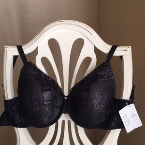 Natori bra NWT black/grey, underwire. Size 30H